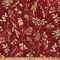 Fabric Hoffman Maroon Stems Harvest Bouquet by the Quarter Yard X5544-195